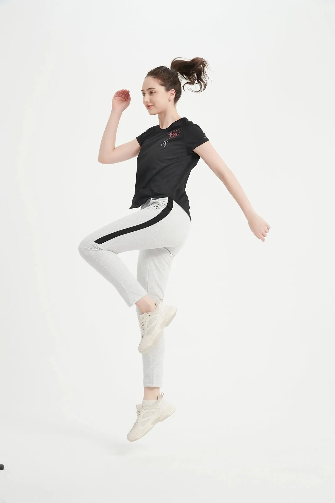 Women's SS Crew Neck Raglan Tee