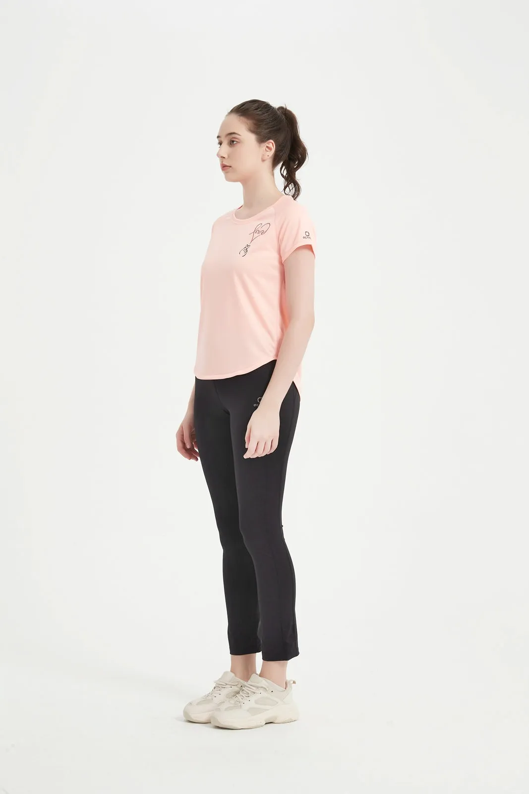 Women's SS Crew Neck Raglan Tee