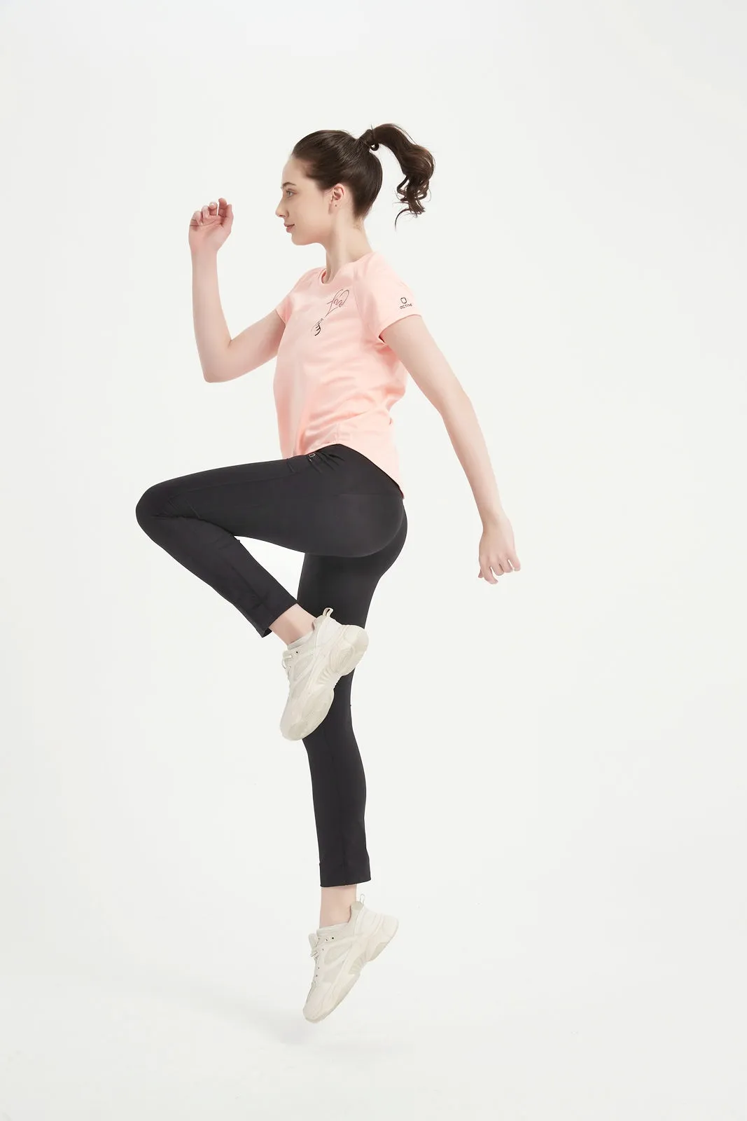 Women's SS Crew Neck Raglan Tee