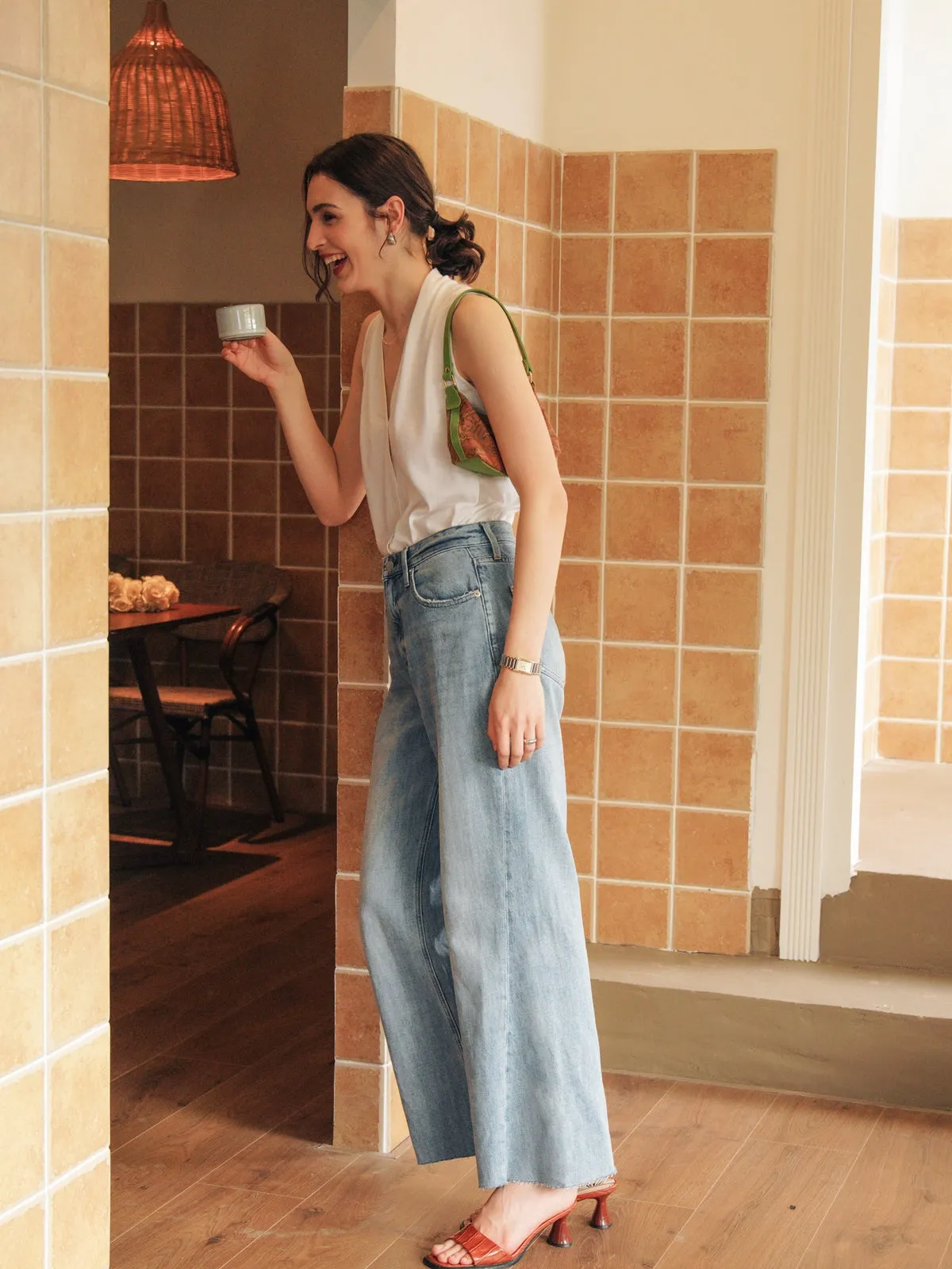 Wool Blend Knit Vest