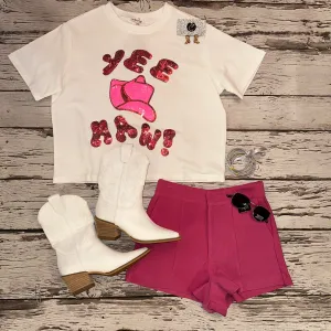Yee Haw Sequin T-Shirt