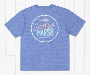 Youth FieldTec™ Heathered Performance Tee - Marlin Time