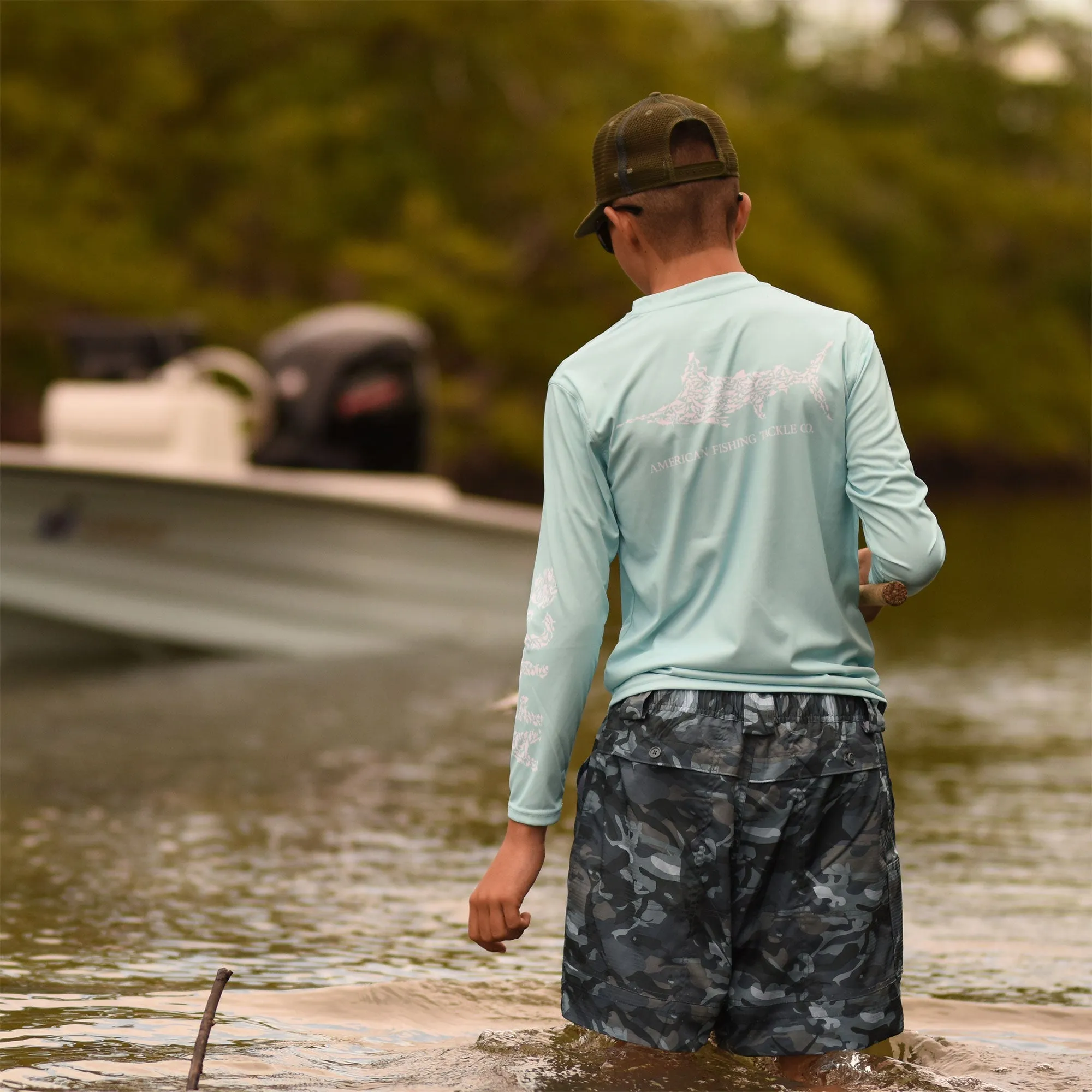 Youth Jigfish LS Shirt