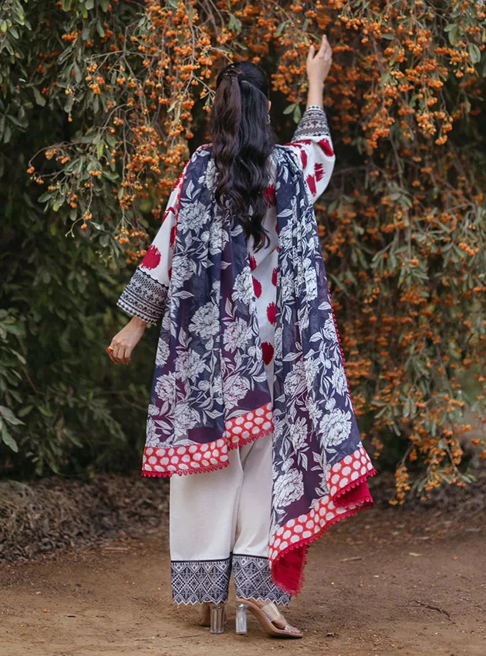 Zainab Chottani - 3 Piece Lawn Suit - QQ668