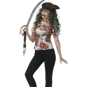 Zombie Pirate Wench T-Shirt
